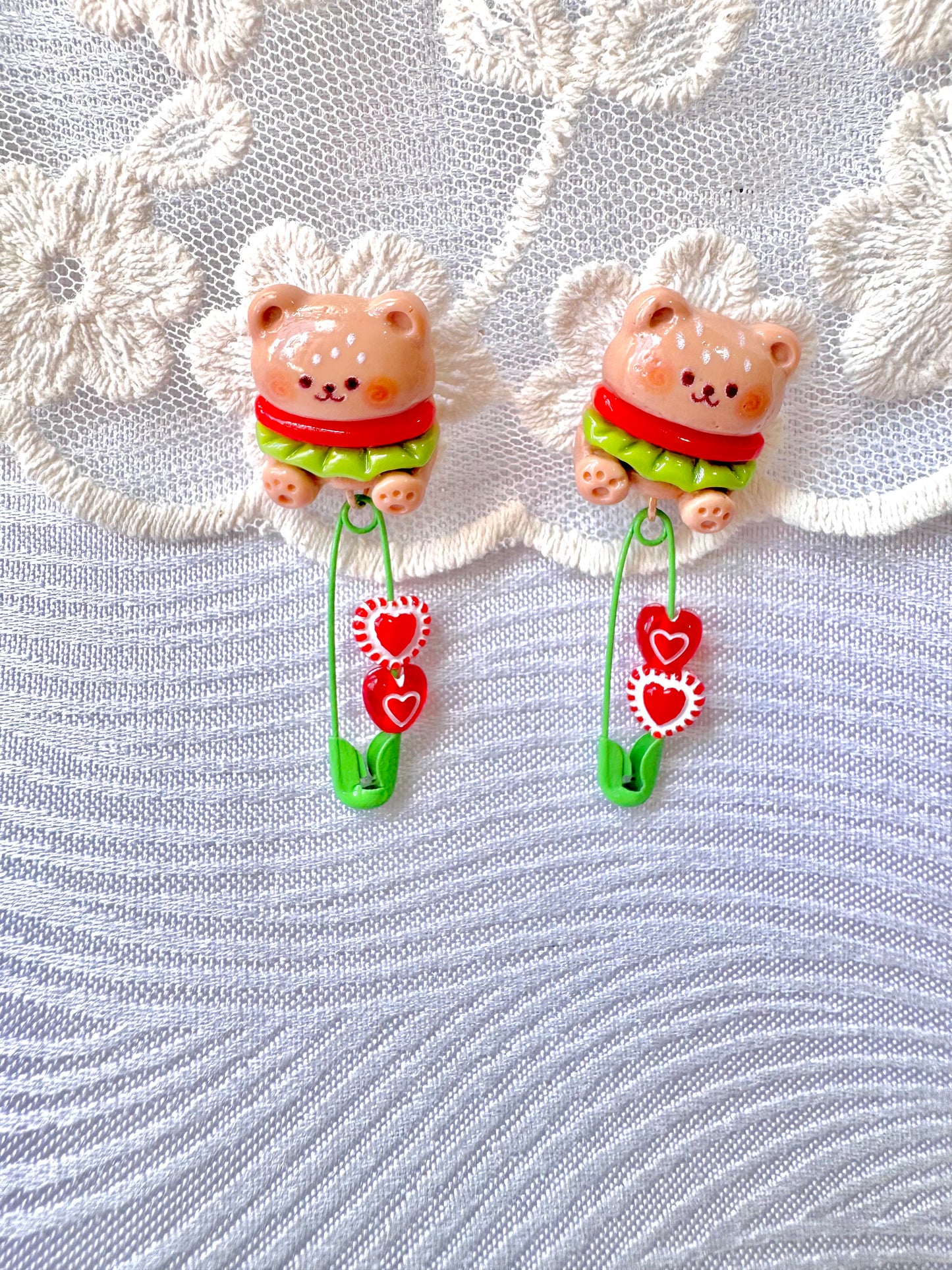 Aretes Osito Burger