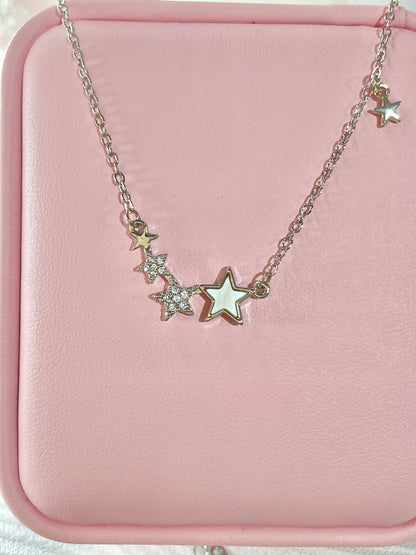 Collar Estrellitas Stainless Steel