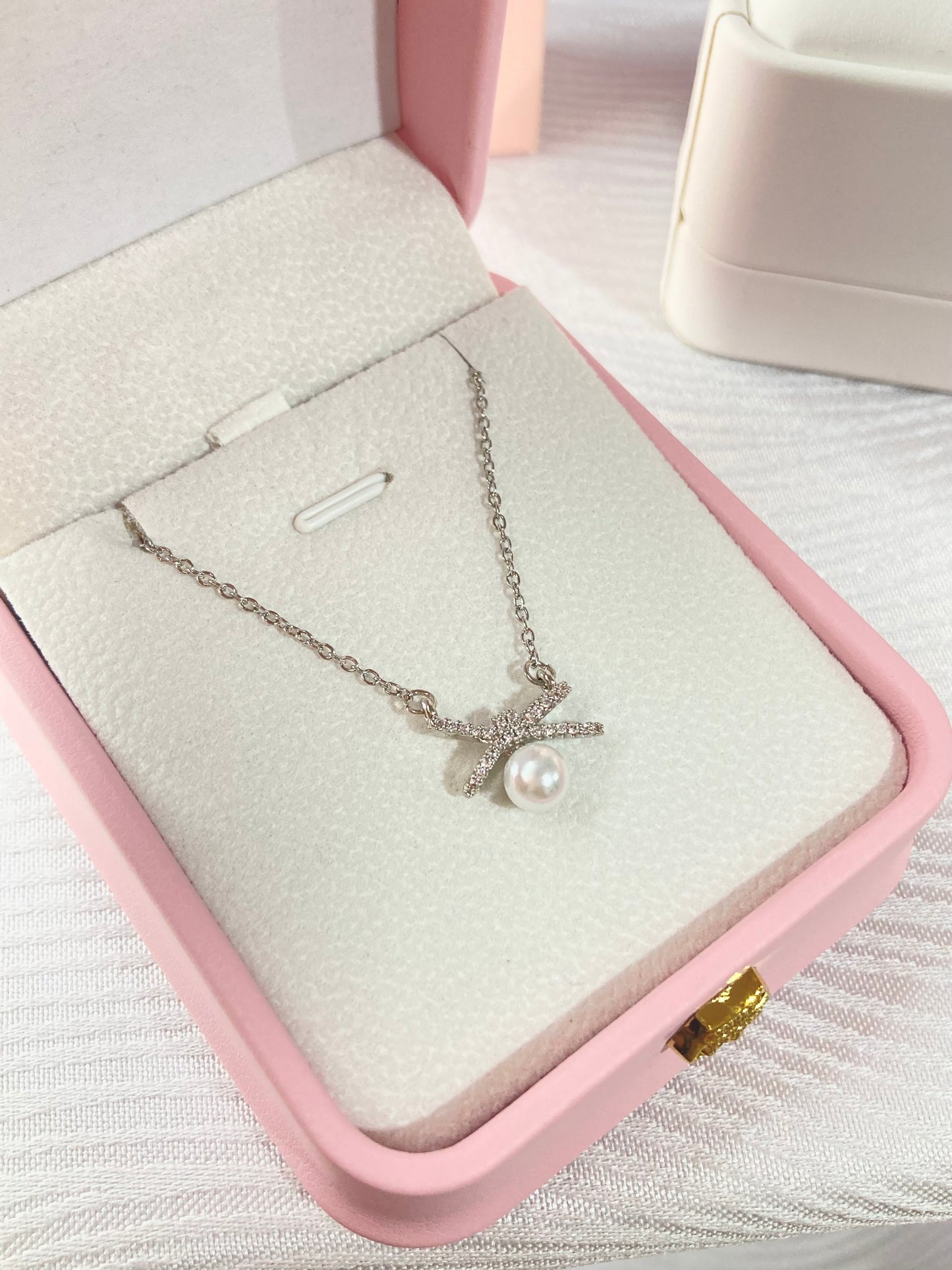 Collar Miss Pearl Stainless Steel