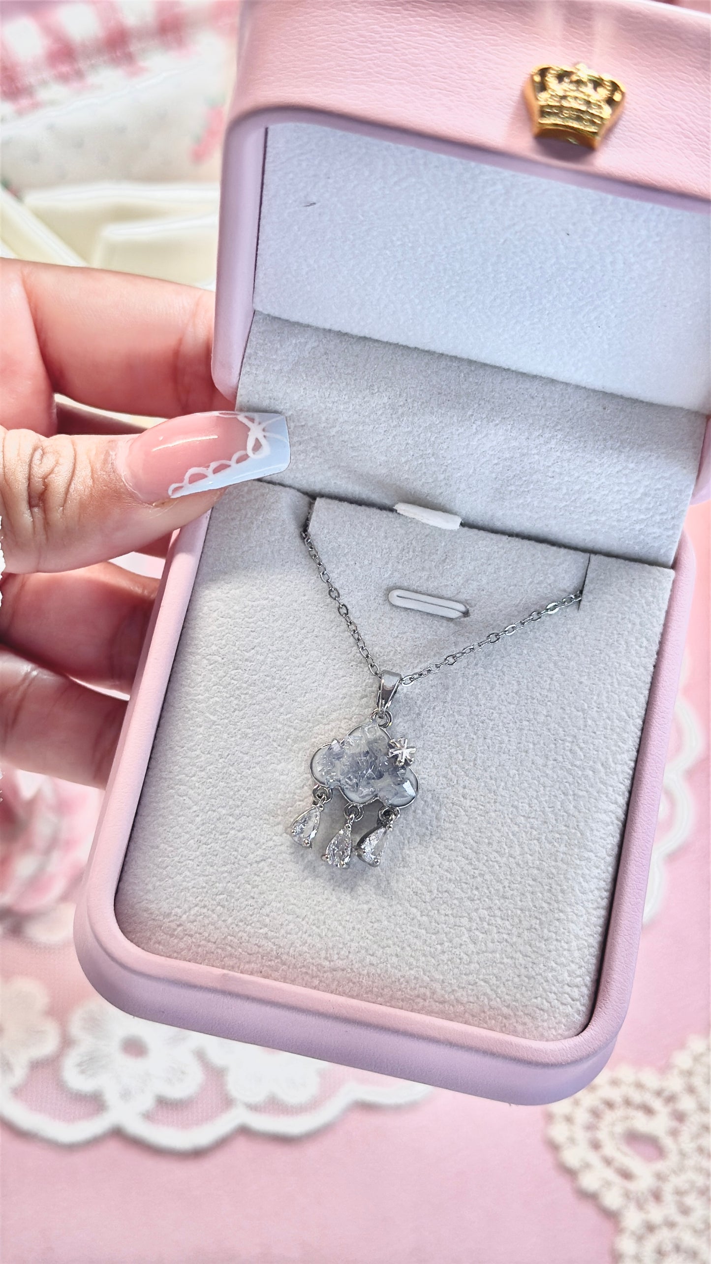 Collar Nubes Stainless Steel