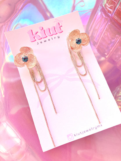 Aretes Orquídea