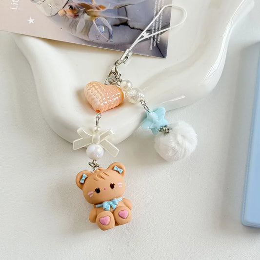 Llavero Colgante Teddy Coffe