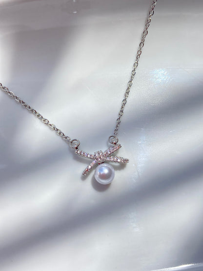Collar Miss Pearl Stainless Steel