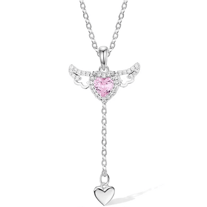 Collar Varita Pink Stainless Steel