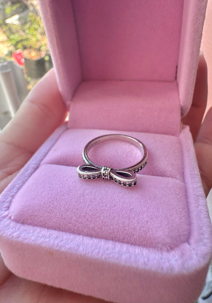 Anillo Moño Dupe Plata 925
