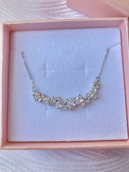 Collar Beauty Cristals Stainlees Steel