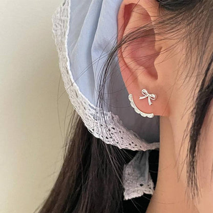 Aretes Dulce Lasso de Encaje