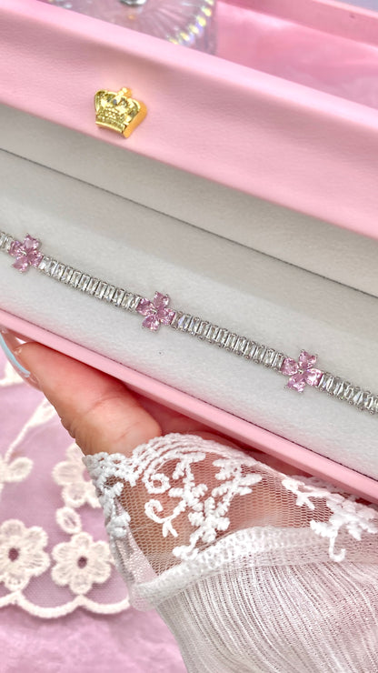 Pulsera Trebol Rosé