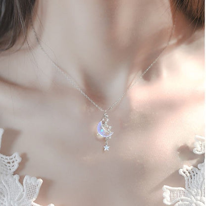 Collar Luz de Luna Stainless Steel
