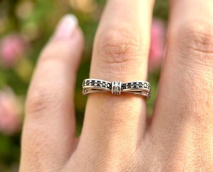 Anillo Moño Dupe Plata 925