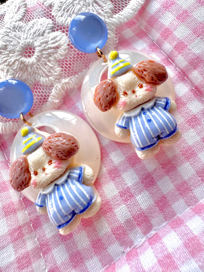 Aretes Osito Dormilon