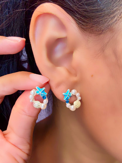 Aretes Almejitas