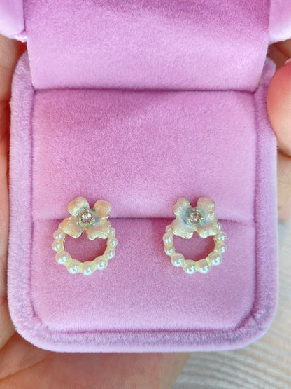 Aretes Hortencia