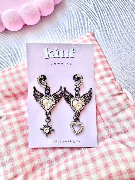 Aretes Angel Gótico