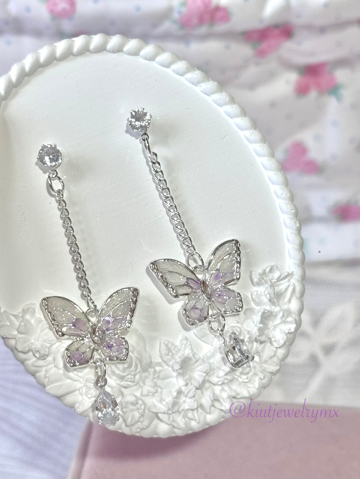 Aretes Marip Lila