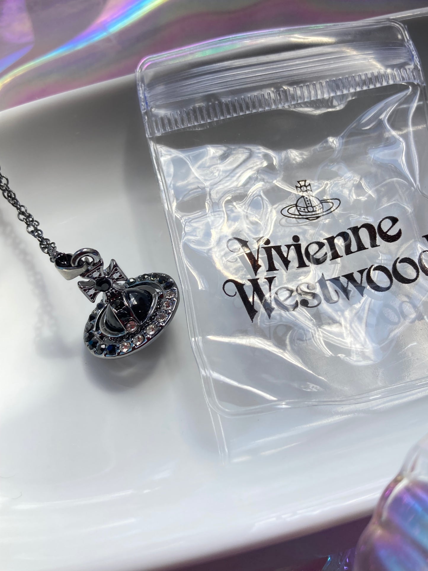 Collar Black Vivienne West Stainless Steel