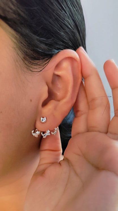 Aretes Gatitos 3 Fiesteros
