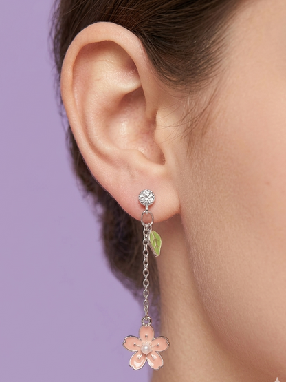 Aretes Cerezo Flor