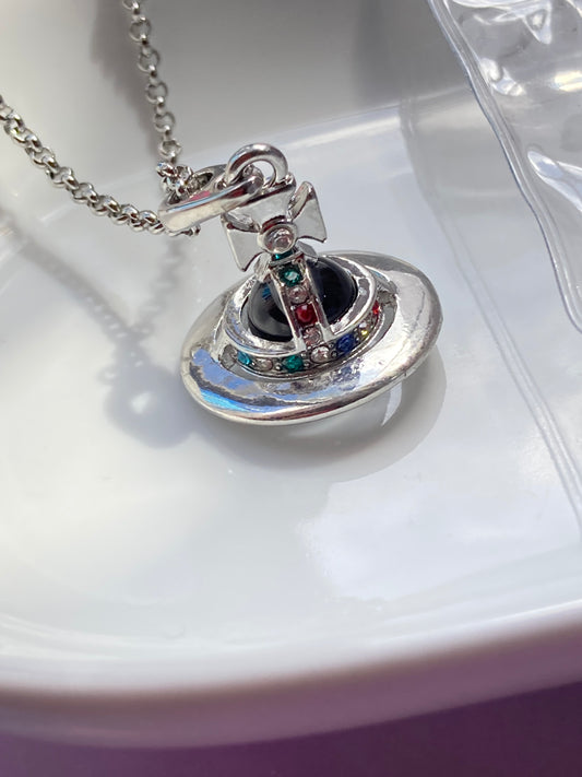Collar Silver Vivienne West Stainless Steel