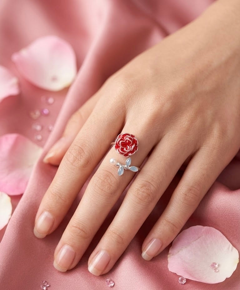 Anillo Rosa Red Ajustable