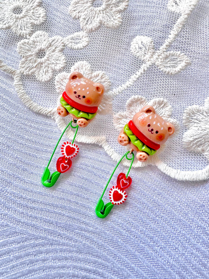 Aretes Osito Burger