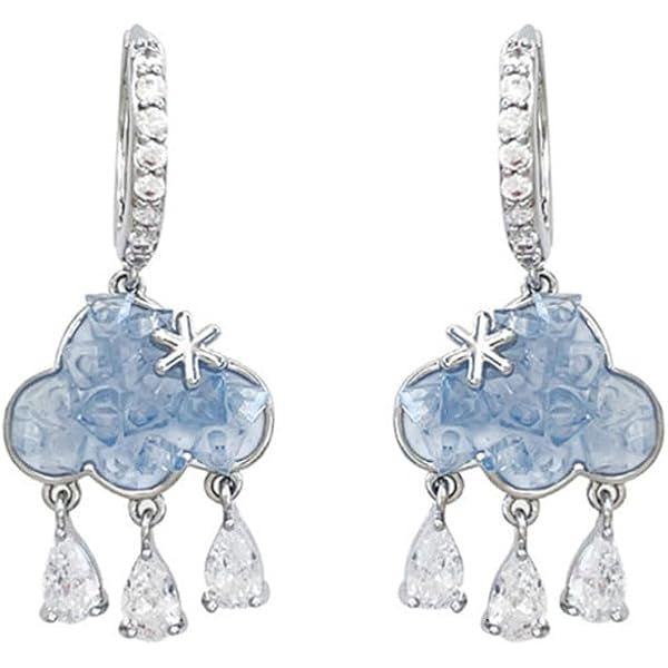 Aretes Huggies Nubecita Zircon