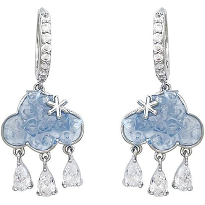 Aretes Huggies Nubecita Zircon