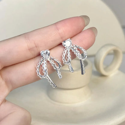 Aretes de Lazo Encaje