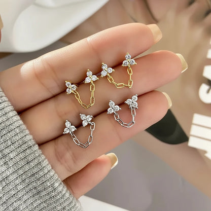 Aretes Enchanted Doble Piercing