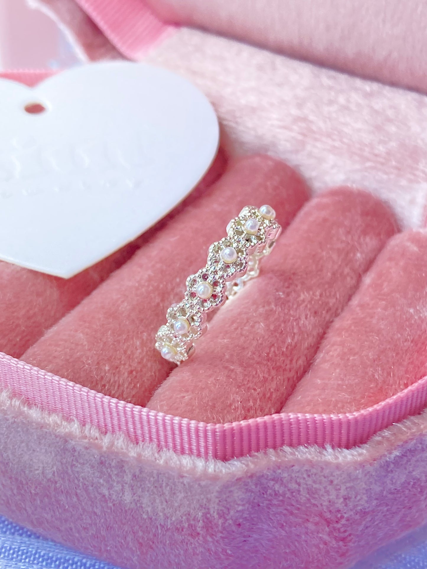 Anillo Cuentas en perlas