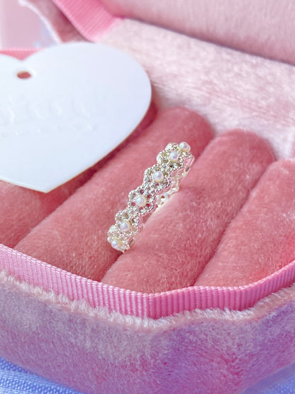Anillo Cuentas en perlas