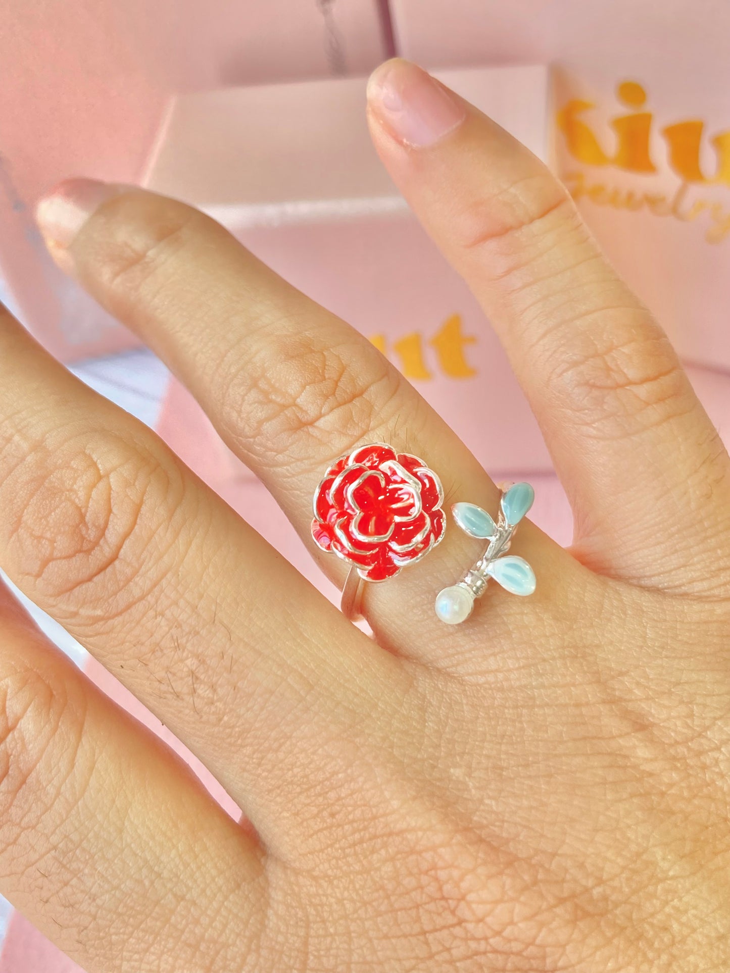 Anillo Rosa Bella