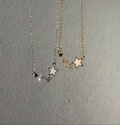 Collar Estrellitas Stainless Steel