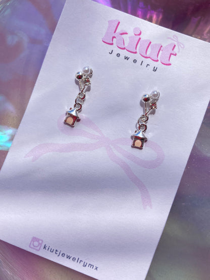 Aretes Casita Globos UP