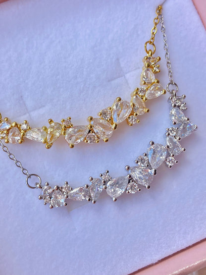 Collar Beauty Cristals Stainlees Steel
