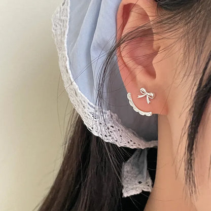 Aretes Dulce Lasso de Encaje