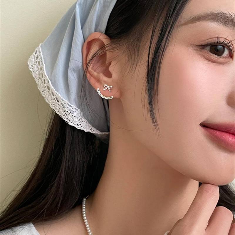 Aretes Dulce Lasso de Encaje