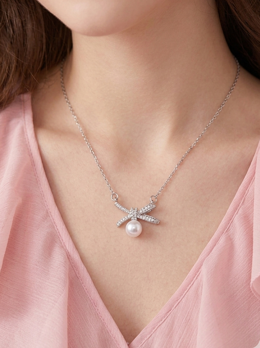 Collar Miss Pearl Stainless Steel