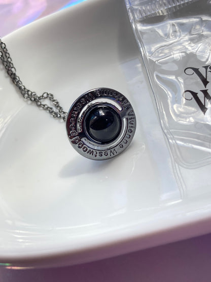 Collar Black Vivienne West Stainless Steel