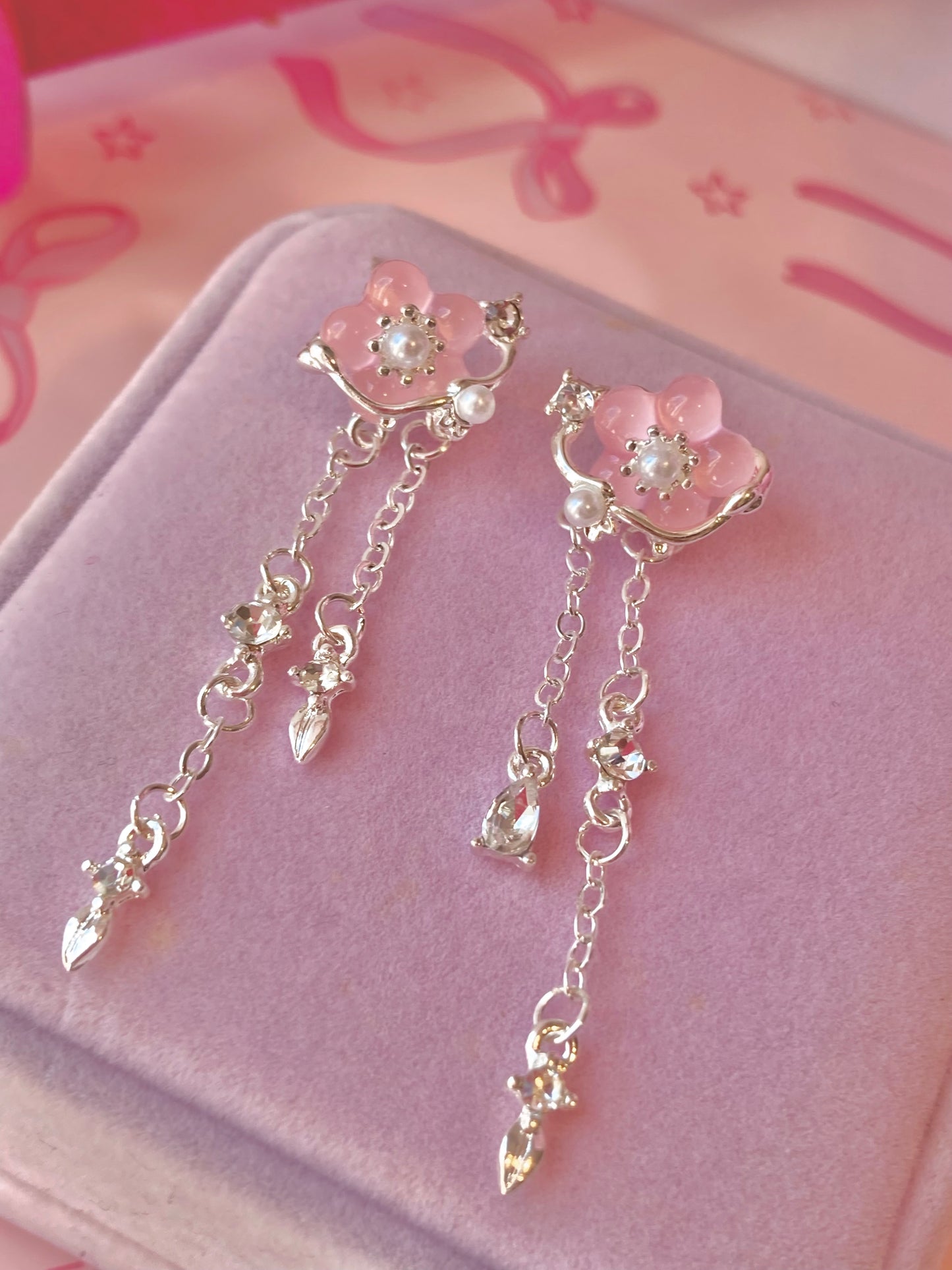 Aretes Cherry Blossom