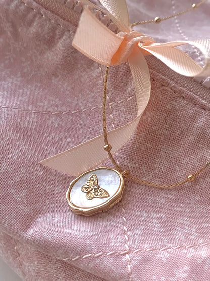 Collar Relicario Butterfly