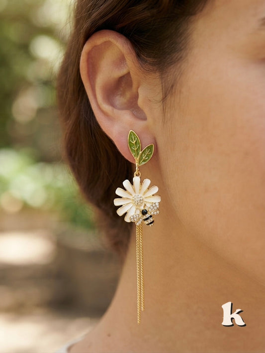 Aretes Abejas