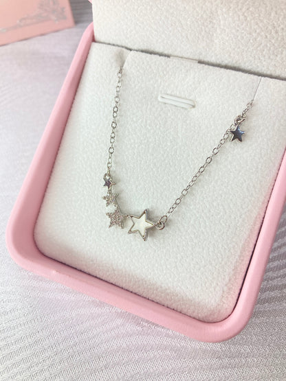 Collar Estrellitas Stainless Steel