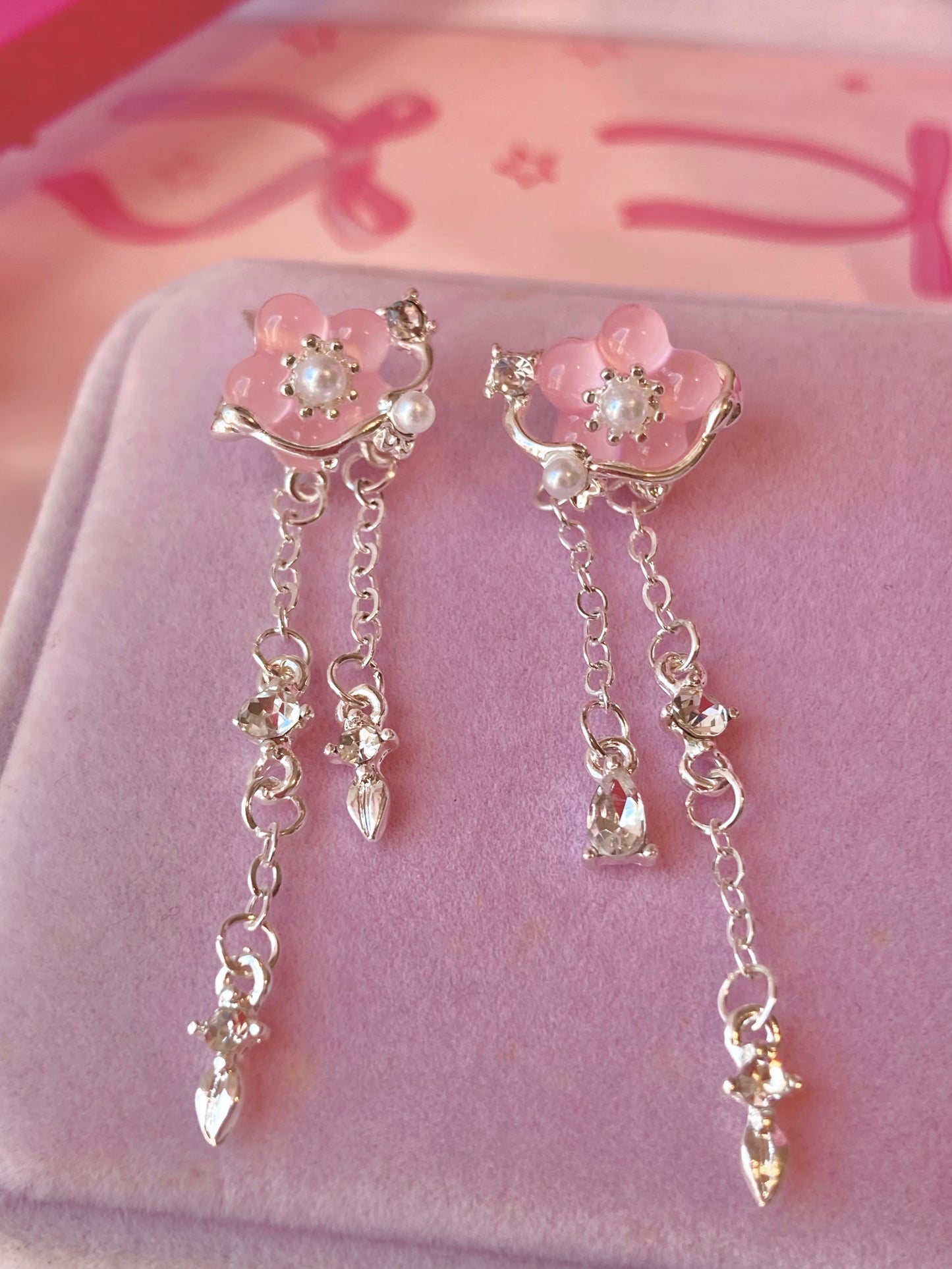 Aretes Cherry Blossom