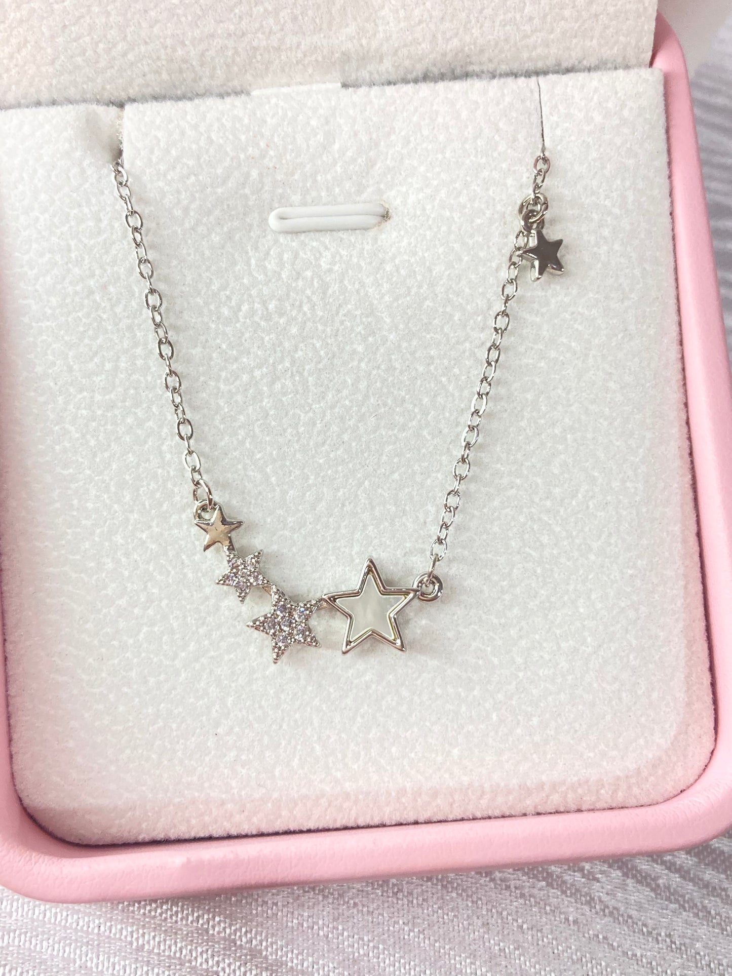 Collar Estrellitas Stainless Steel