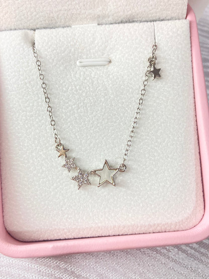 Collar Estrellitas Stainless Steel