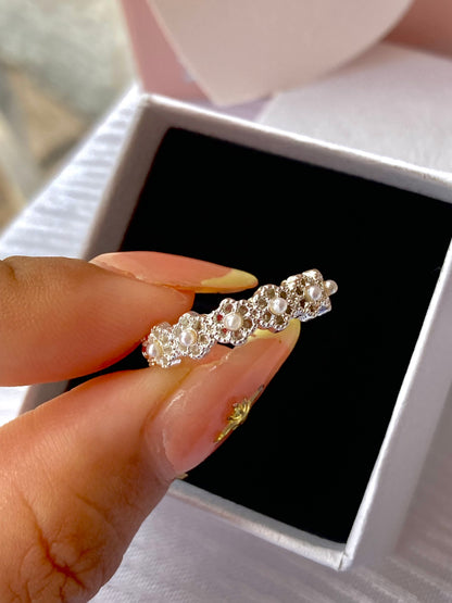 Anillo Cuentas en perlas