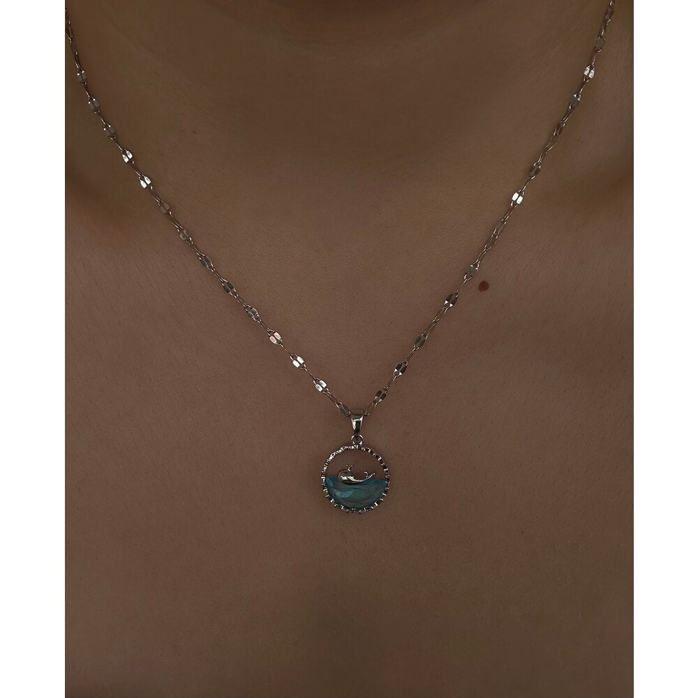 Collar Ballenita Stainless Steel