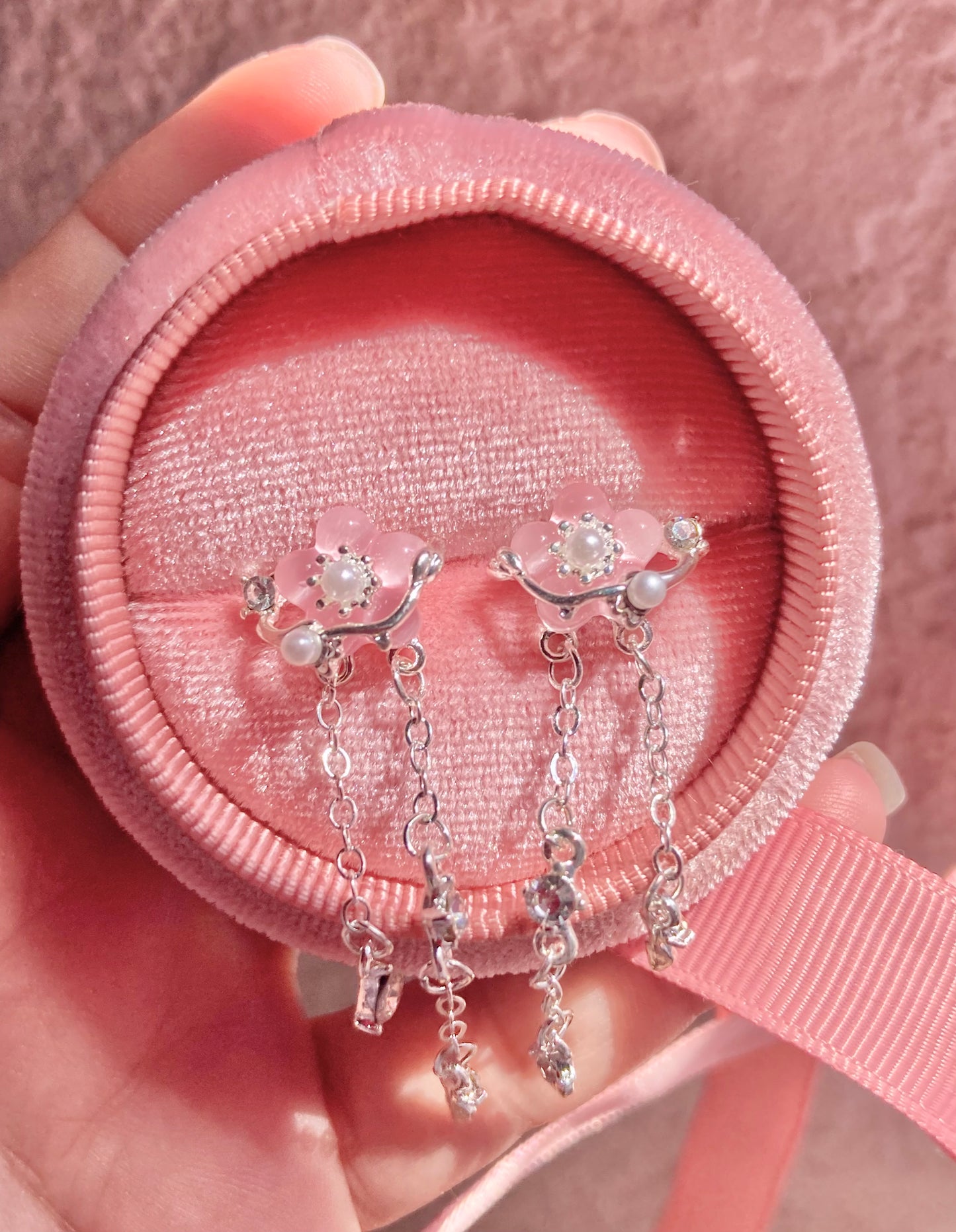 Aretes Cherry Blossom