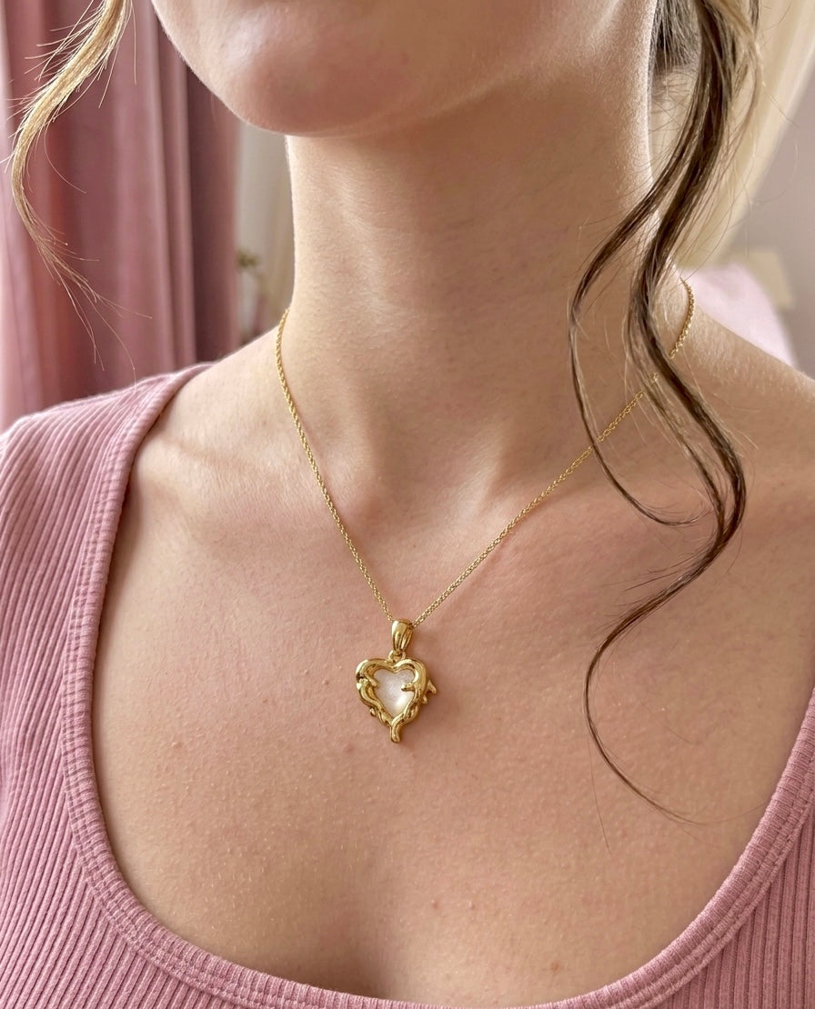 Collar Corazon Puro Stainless Steel